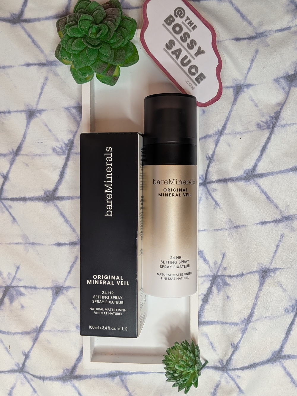 🌸 BareMinerals Original Mineral Veil 24HR Natural Matte Setting Spray NWT 3.4oz